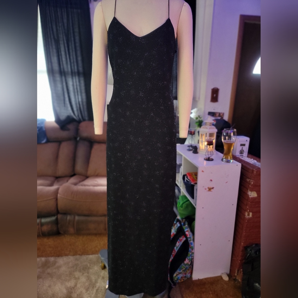 Black sparkly dress